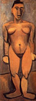 Pablo Picasso : standing nude